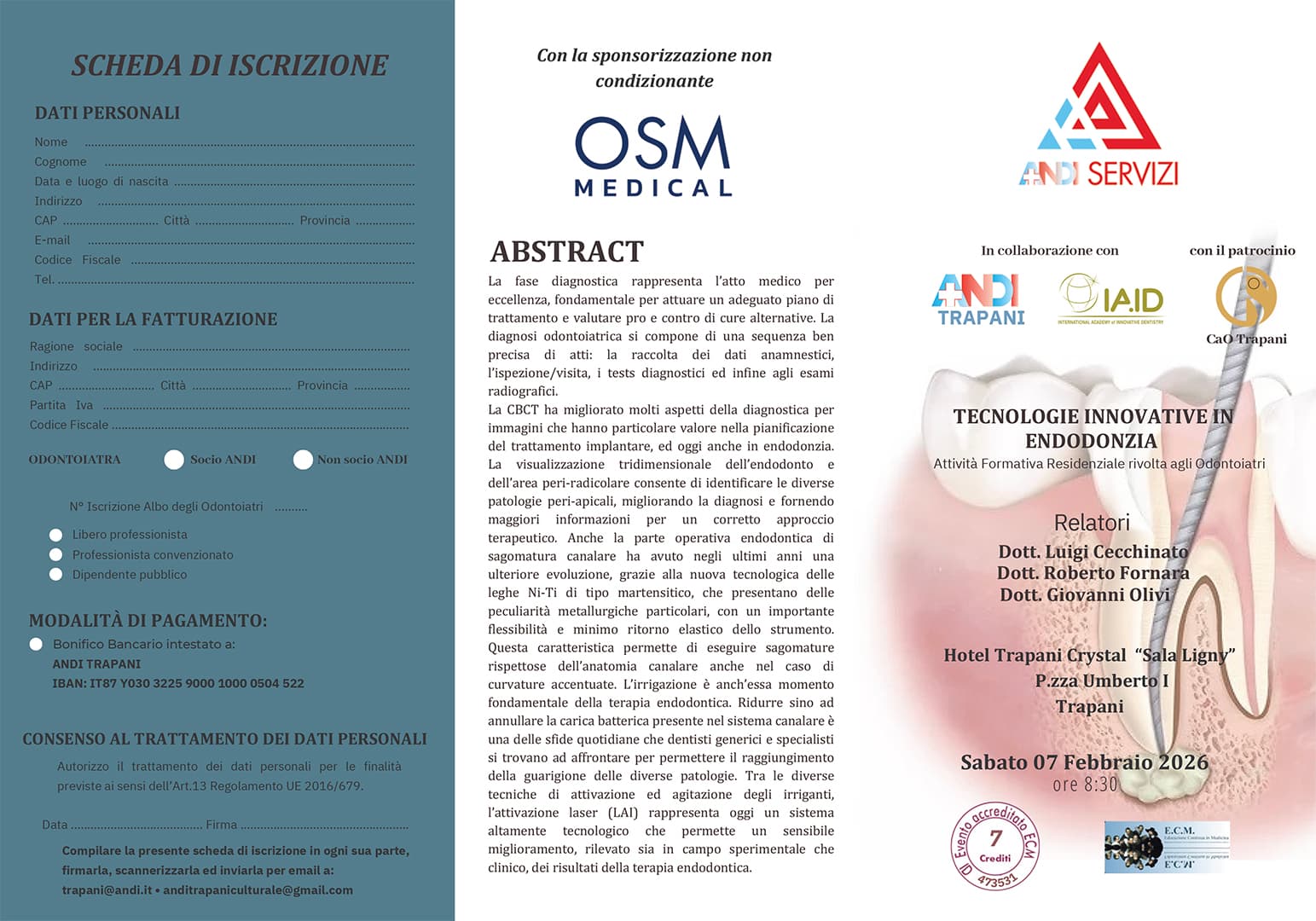Tecnologie innovative in endodonzia incontro ANDI